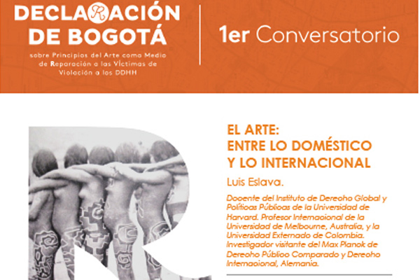 Declaracin de Bogot sobre principios del arte como medio de reparacin  a las vctimas de violacin a los DDHH