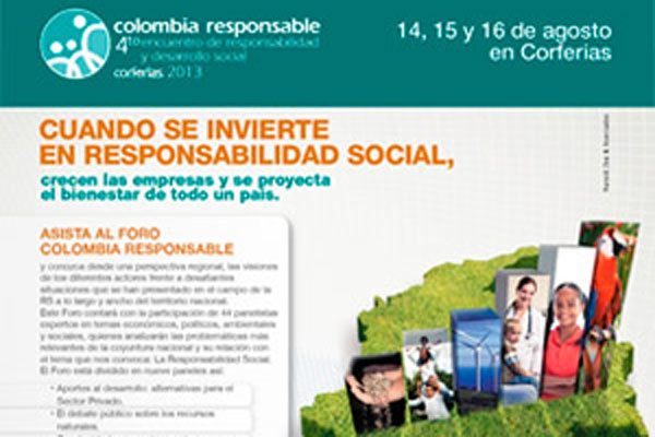 Universidad Externado participar en Colombia Responsable 2013