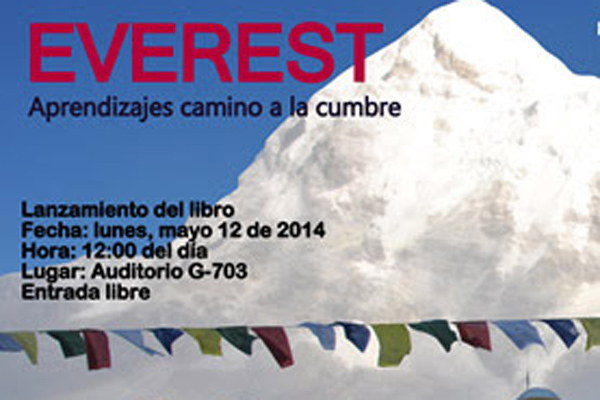 Lanzamiento del libro Everest: Aprendizajes camino a la cumbre