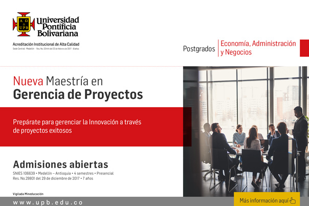 Noticias Nueva - Maestría En Gerencia De Proyectos. Universidad ...