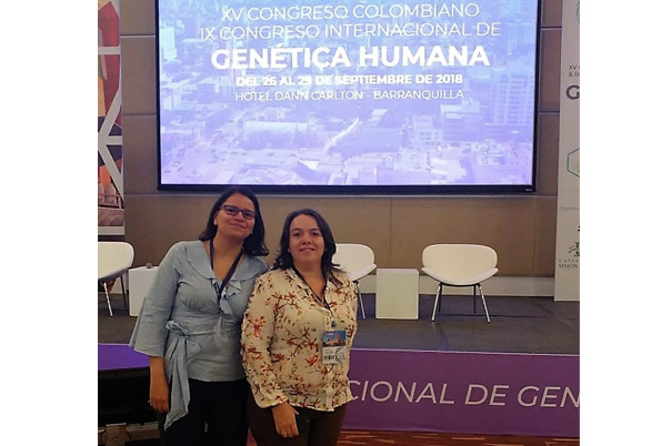 Nuestras Investigadoras presentes en el XV Congreso Colombiano y IX Congreso Internacional de Gentica