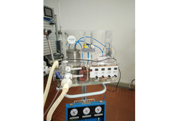 Prototipo de ventilador mecnico desarrollado en la EIA comprobar su inocuidad para salvar vidas