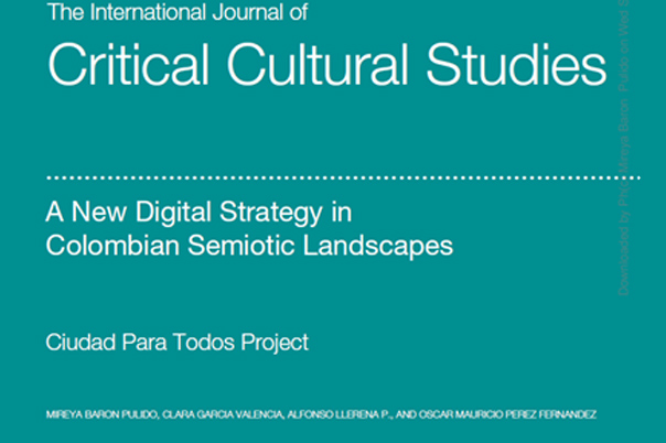 orgulloPoli, presentacin del articulo Scopus: Nueva Estrategia Digital en Paisajes Semiticos de Colombia 