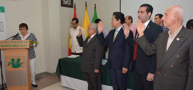Posesionados nuevos decanos y Representante de profesores en U. Simón Bolívar