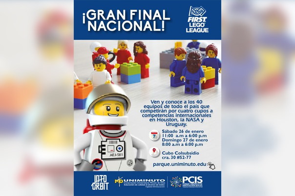 Llega la final de  FIRST LEGO League Colombia  organizado por UNIMINUTO 