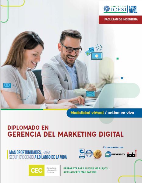Diplomado online Gerencia del Marketing Digital