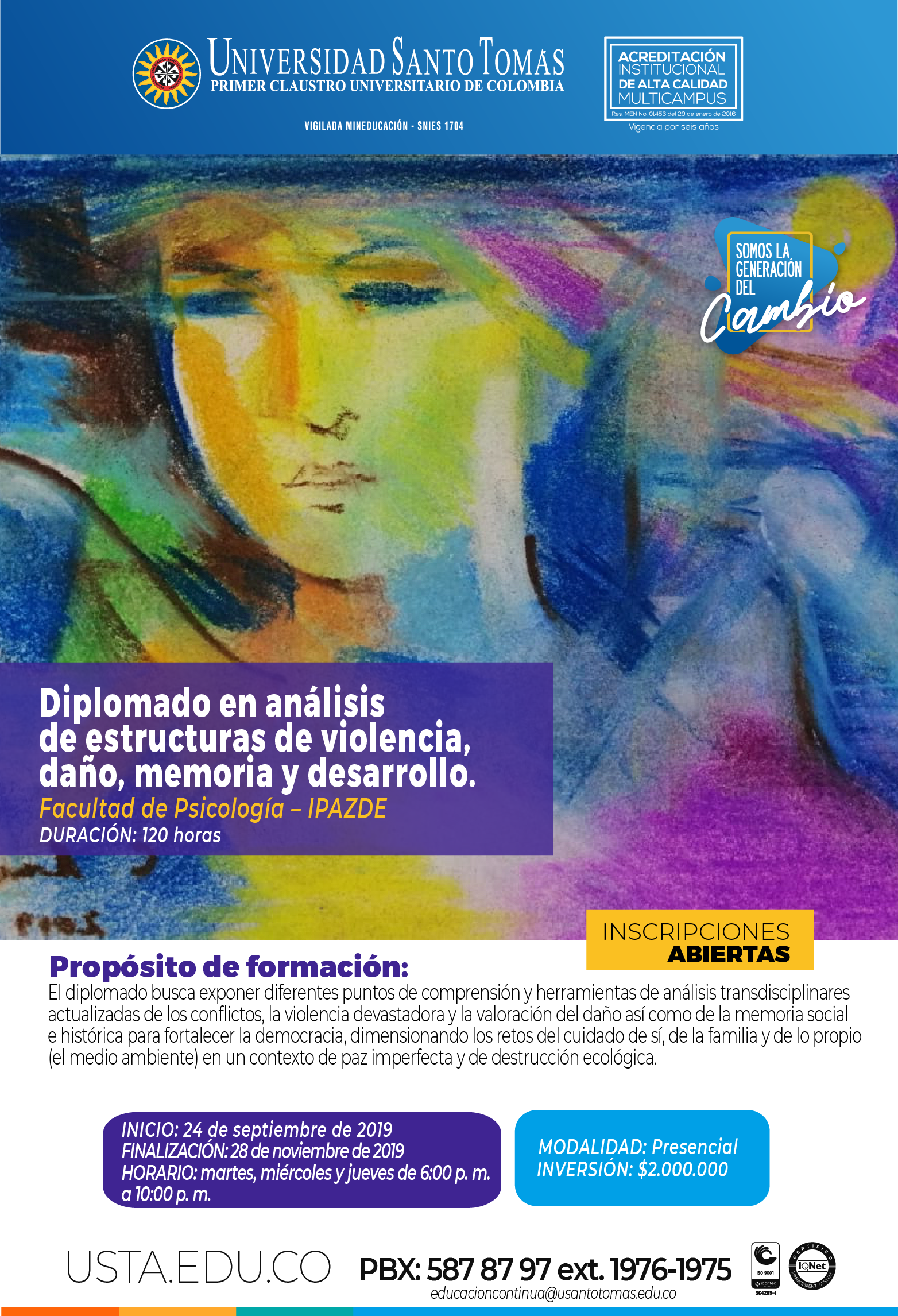 Diplomado en Anlisis de Estructuras de Violencia, Dao, Memoria y Desarrollo en Colombia 
