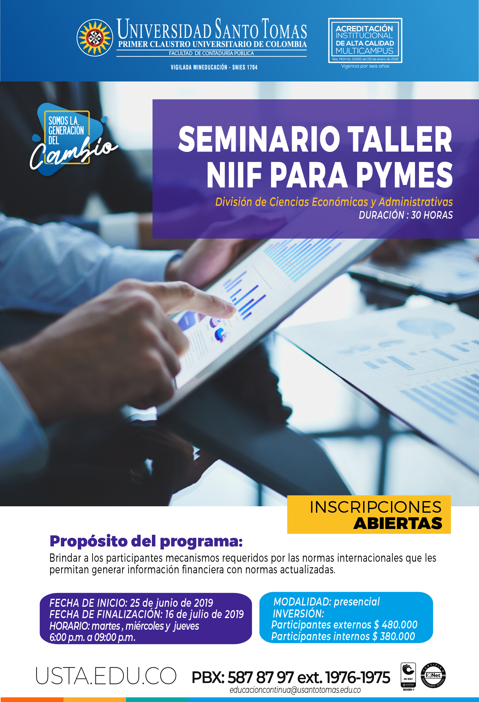 Seminario Taller NIIF para PYMES