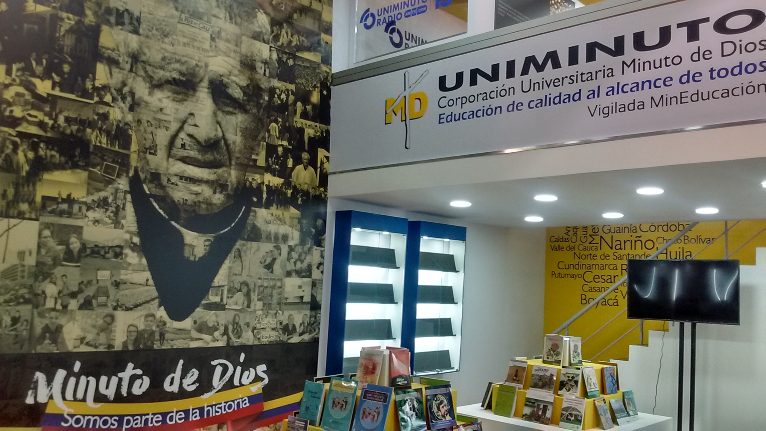 UNIMINUTO vuelve a la presencialidad de la Feria Internacional del Libro de Bogotá