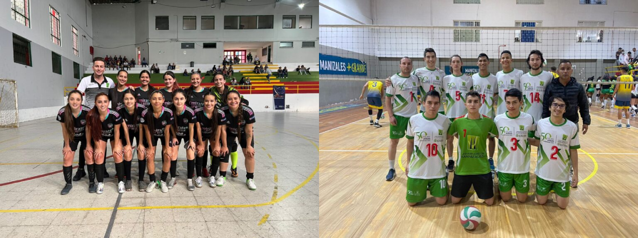 Equipos de fútbol sala y voleibol UManizales ganaron tres partidos y empataron uno en competencias del Zonal Universitario