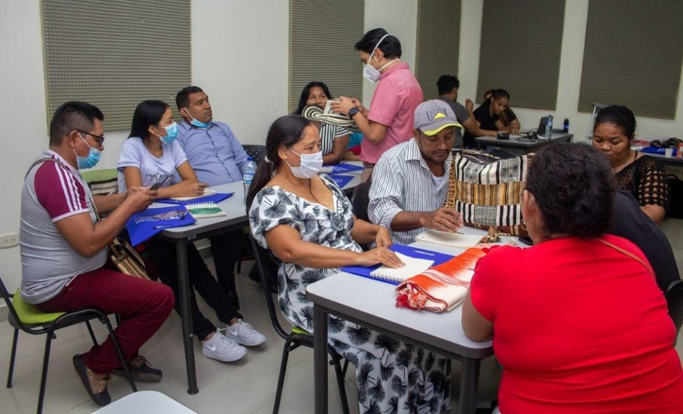 Mujeres indígenas de la Región Caribe Colombiana reciben capacitación en innovación de la Universidad Tecnológica de Bolívar